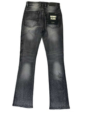 KDNK ANGEL RHINESTONE JEANS KND4897- M.CREY