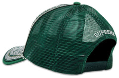 Gorra Supreme Vaquero de 5 paneles con espalda de malla 'GREEN' SS25H49
