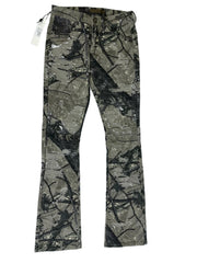 Pantalones KDNK con estampado de camuflaje KNB3403-H. Camuflaje. Color carbón