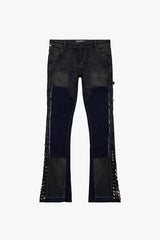 VALABASAS GLAZ" LAVADO AZUL OSCURO APILADO VLBS5020 LAVADO AZUL OSCURO