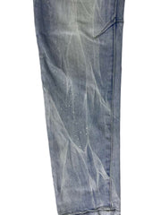 SMOKE RISE MEN'S CLEAN LOOK JEA FLECK BLUE JP25223 PANTS