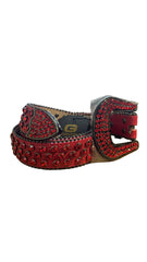GENOVESE BELT 54RDRD RED