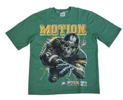 MOTION STUDIOS Football Tee GREEN