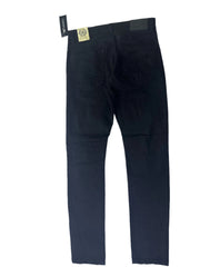 LEGACY EDITION JEANS W SHREDS 13 JET BLACK JS2312A