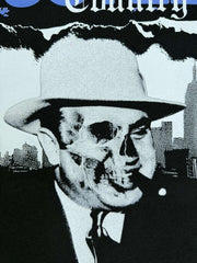 HUSTLERS COUNTRY CLUB T-SHIRT black HCC CAPONE SKULL