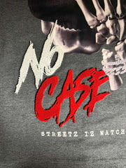 SIW T-SHIRT CROP NO FACE NO CASE 4 CHARCOAL PREMIUM TEE