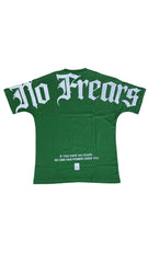 GANAS NO FEARS OVZ TEE, (GG043) GREEN