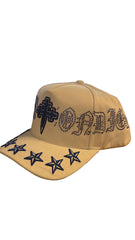 REYESF HAT SIEMPRE CON DIOS WHITE/ BLUE V22