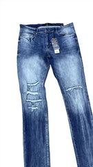 LEGACY KNEE SHREDS JEANS JS1214 M/AZUL