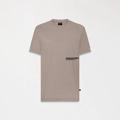 MONASTERY APPLEJACK T-SHIRT MEN TAUPE GRAY