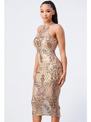 Vestido Privy RoseGold PD71572N