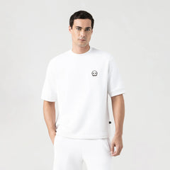 MONASTERY BRONCO T-SHIRT OVERSIZED MEN WHITE