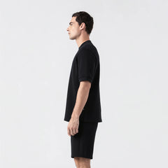 MONASTERY BRONCO T-SHIRT OVERSIZED MEN BLACK