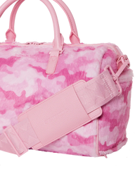 SPRAYGROUND PINK CAMO FAUX MINI FURDUFFLE D6869