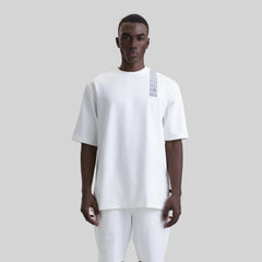 CAMISETA OVERSIZE BLANCA MONASTERY DRACONIS