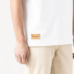 MONASTERY 7C T-SHIRT OVERSIZED MEN WHITE