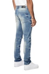 JEANS CON EFECTO ONDULADO SMOKE RISE JP24108
