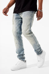 LEGACY APPLIQUE DENIM JS3602 BLUE