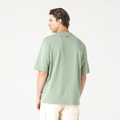 CAMISETA MONASTERY VENTURE OVERSIZE PARA HOMBRE VERDE ICEBERG