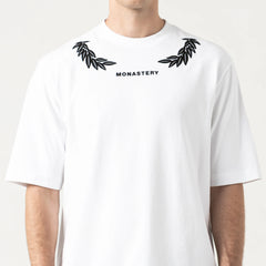 MONASTERY ARATHORN T-SHIRT OVERSIZED MEN WHITE