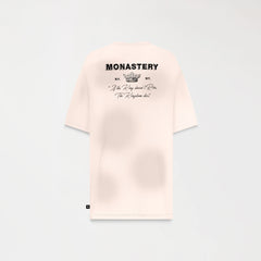 CAMISETA MONASTERY LOAN OVERSIZE PARA HOMBRE GORRA BLANCA GRIS