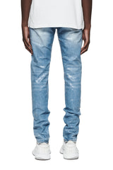 PURPLE Skinny Coated P001-SKCI324 Light Indigo