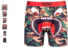 ODD War Plane - Mens Boxer Briefs - XU10029MBB GREEN CAMO