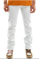 KDNK MEN TWILL SLIM PANTS SS201 WHITE