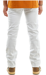 KDNK MEN TWILL SLIM PANTS SS201 WHITE