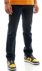 KDNK PATCHED DISTRESS SKINNY PANTS KNB3145 BLACK