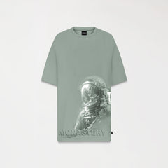CAMISETA MONASTERY VENTURE OVERSIZE PARA HOMBRE VERDE ICEBERG