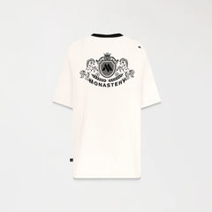 MONASTERY WARMBLOOD T-SHIRT OVERSIZED MEN WHITE ASPARAGUS