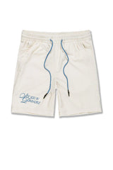 LEGACY EMBROIDERED CAMP SET SHIRT, SHORTS EM CREAM   2061,2061S