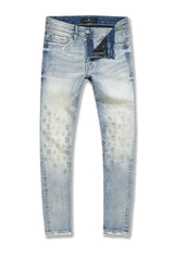 LEGACY APPLIQUE DENIM JS3602 BLUE