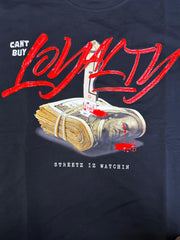 SIW CANT BUY LOYALTY T-SHIRT (SIW999) BLACK