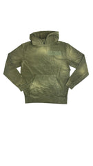 LEGACY EDITION WASHED FRENCH TERRY SET STACK PANT 9117H,9117L OLIVE