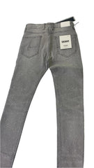 KDNK BASIC RHINESTONE JEANS KND4880 GREY