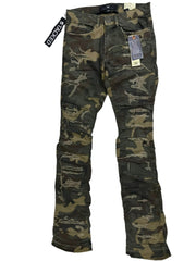 EDICIÓN LEGACY PLISADO COSTURA LATERAL CAMUFLAJE JTF1157C WOODLAND