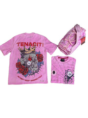 TENACITI Spider King tee T25-1026 PINK