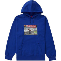 SUDADERA CON CAPUCHA SUPREMA FW21SW98 ROYAL L