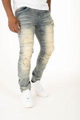 rubl- rustic blue b2035