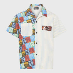 Camisa Pasaporte Rayas Bronceado SPRING2347-1