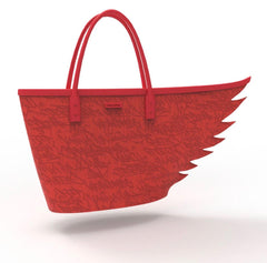 SPRAYGROUND RED SCRIBBLE WING TOTE T5854 RED