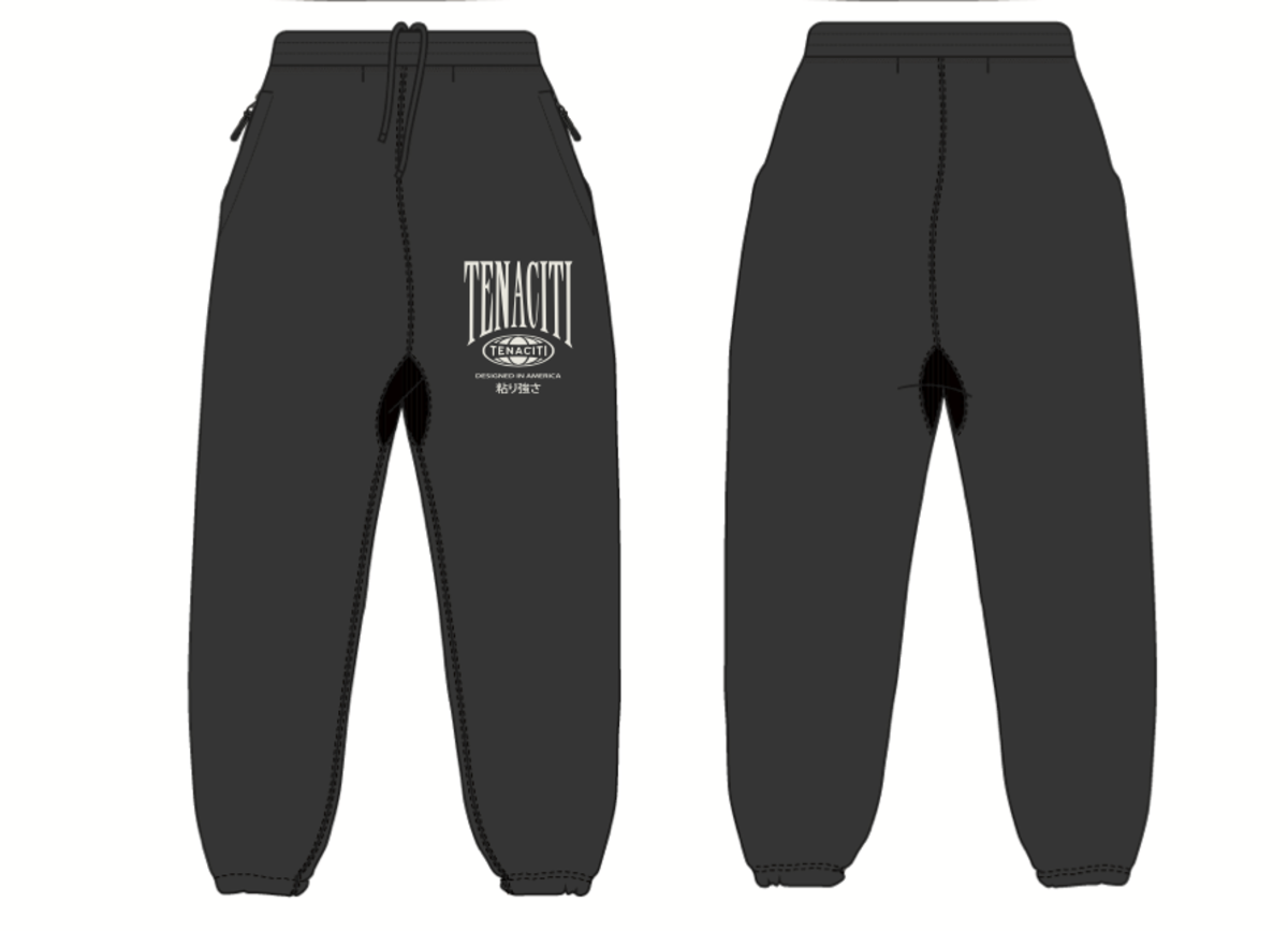 TENACITI WORLDWIDE HOODIE SET  TN1043H Black