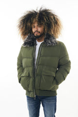 Men's Heavy Puff Jacket MS-22055 Olv