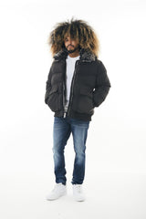 Men's Heavy Puff Jacket MS-22055 Blk