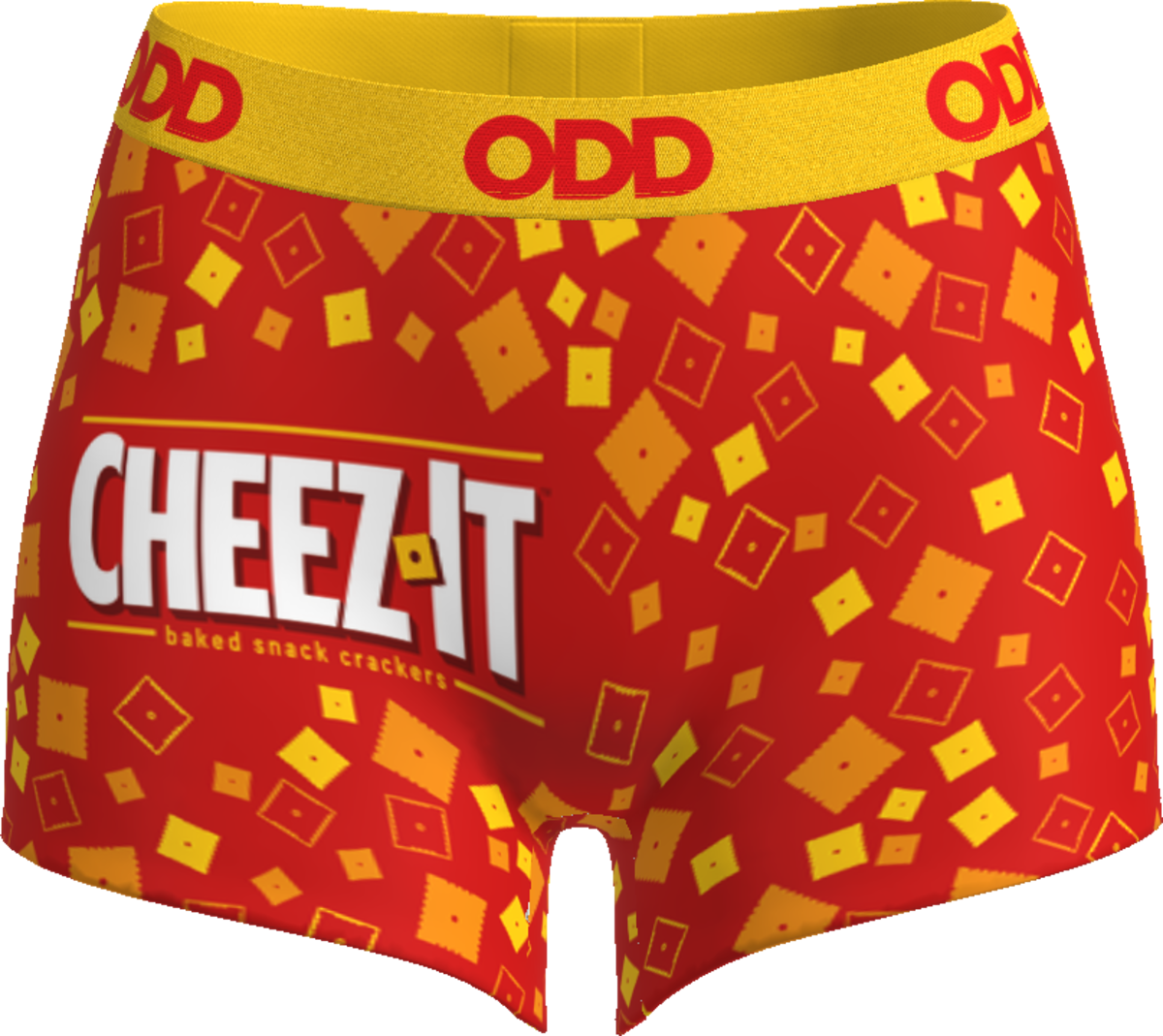 ODD Womens Cheez It Toss - Womens Boy Shorts XU35666WBS W -