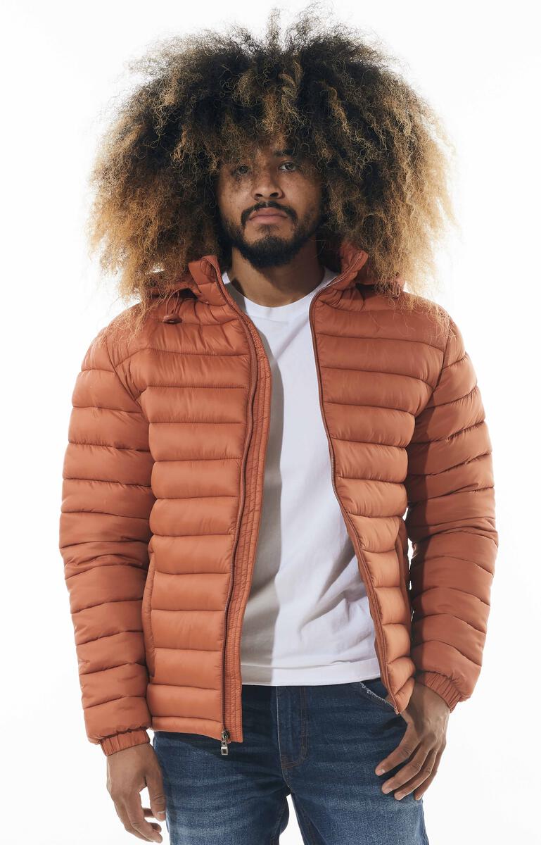 Men's Zip Off Hood Padded Bubble