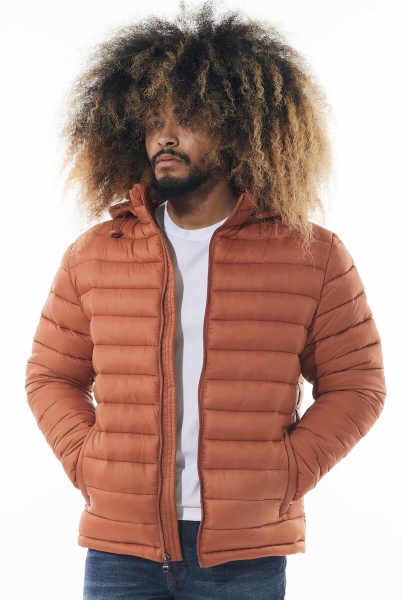 Men's Zip Off Hood Padded Bubble