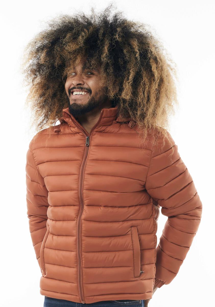 Men's Zip Off Hood Padded Bubble